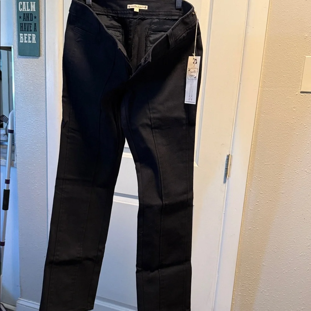 Nanette Lepore Elegant Black Women's Trousers - Picture 3 of 7